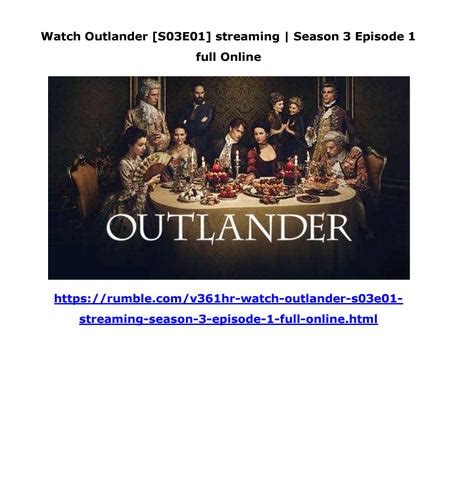 outlander s03e01 libvpx|Watch Outlander .